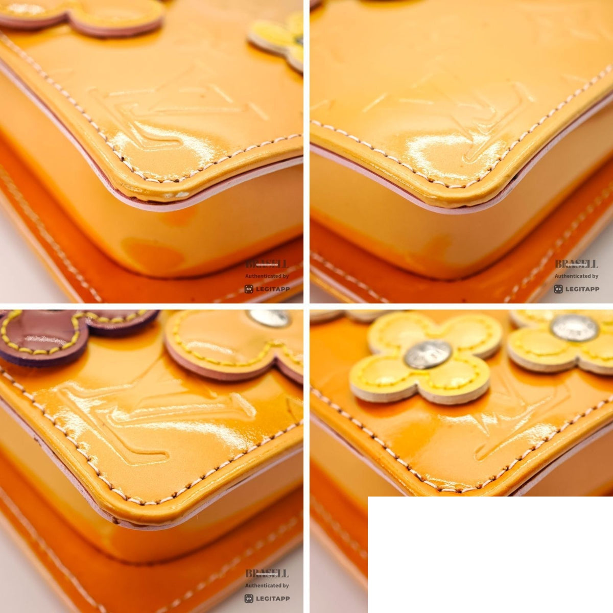 Louis Vuitton Flower Lexington Mini Bag Orange — view 7