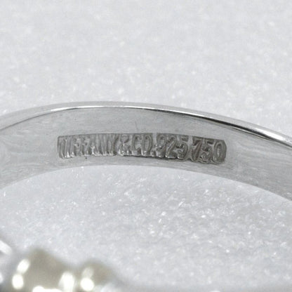 Tiffany & Co Ribbon Motif 18K Yellow Gold × 925 Silver Size 9 Ladies' 3.4g Ring