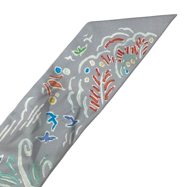 Hermes Scarf Twillie Scarf Isola Di Primavera Spring Island Accessories Silk