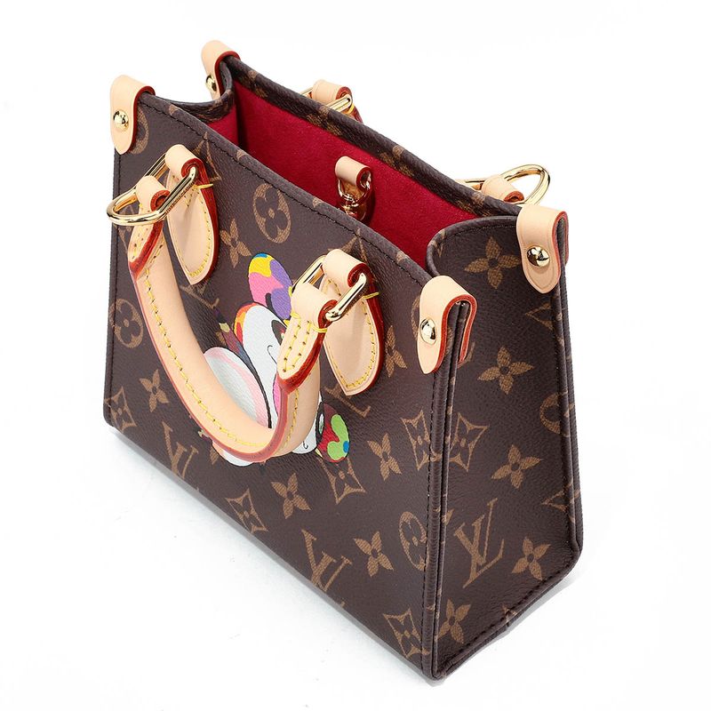 Louis Vuitton Shoulder Bag On The Go BB Brown