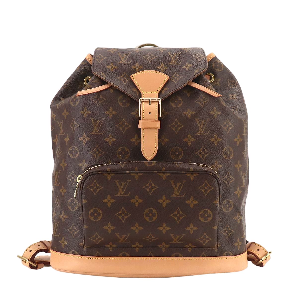 Louis Vuitton Monogram Montsouris GM Backpack Brown