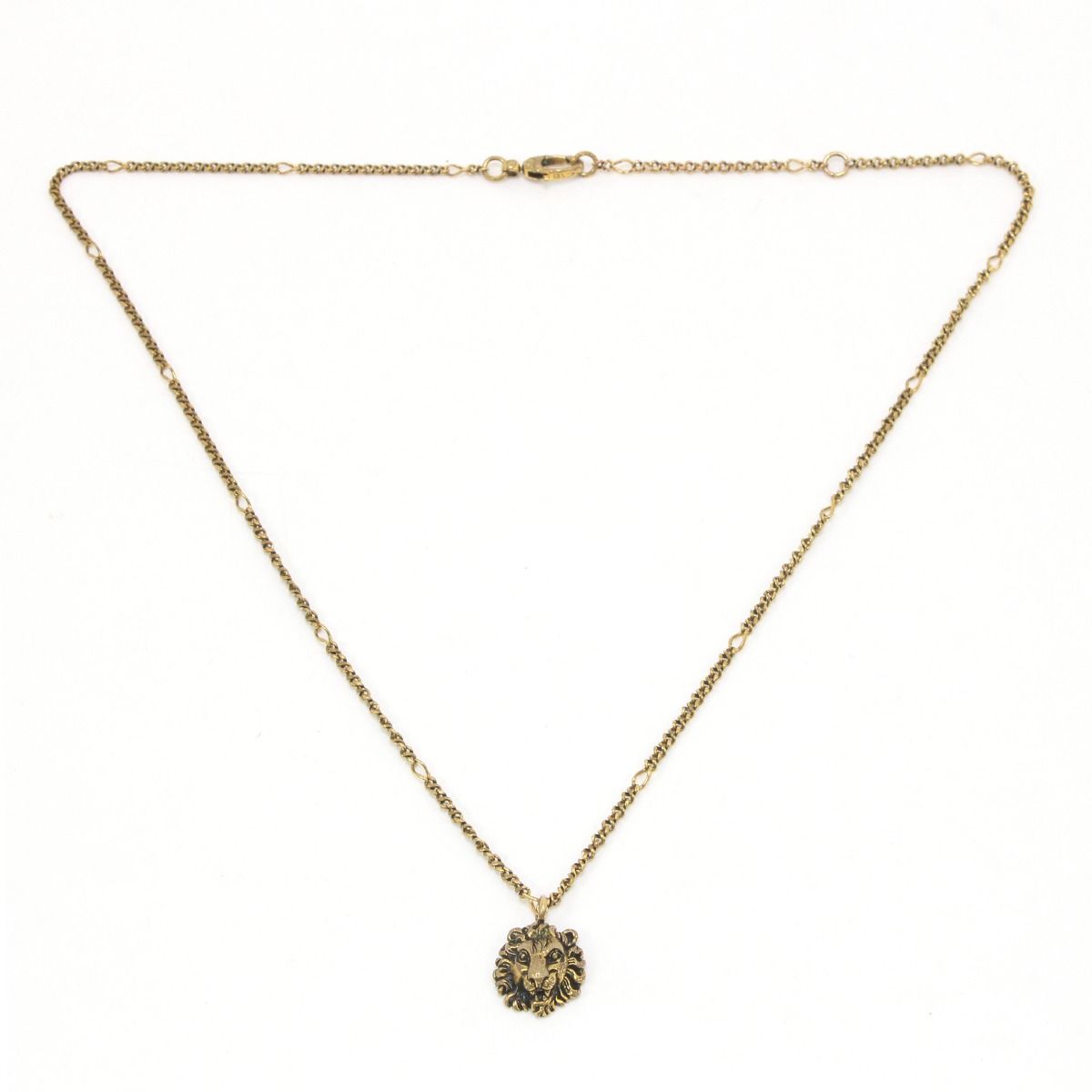 Gucci Lion Head Pendant Approx 68cm (26.77in)