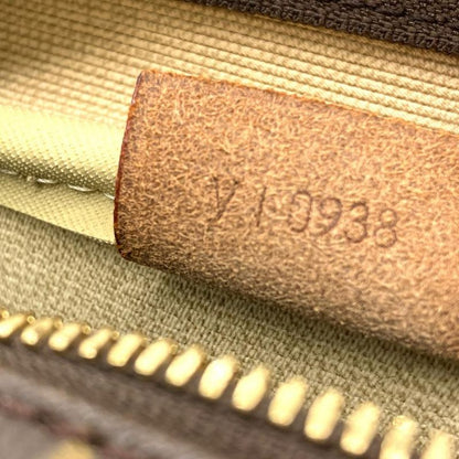 Louis Vuitton Deauville Tote Bag Monogram Canvas Nubuck M47270 Brown Vi0938