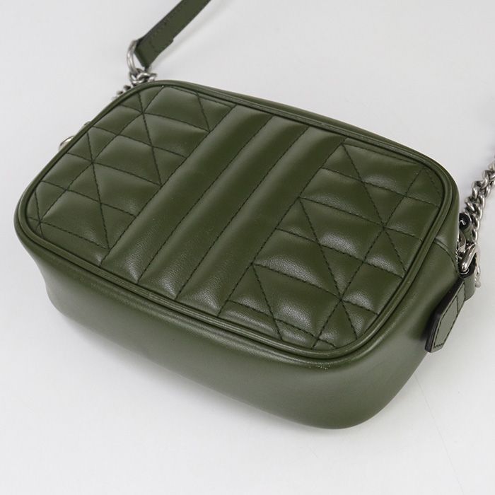 Gucci Mini Camera Bag GG Marmont 634936 Crossbody Shoulder Bag Quilted Leather