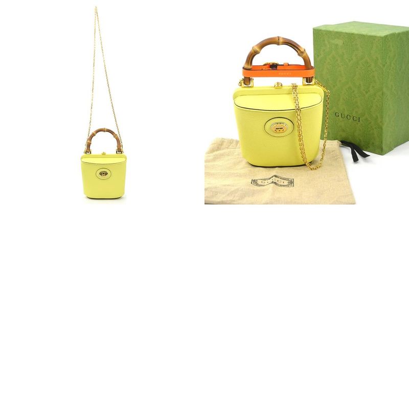Gucci Shoulder Bag Handbag Bamboo 616436