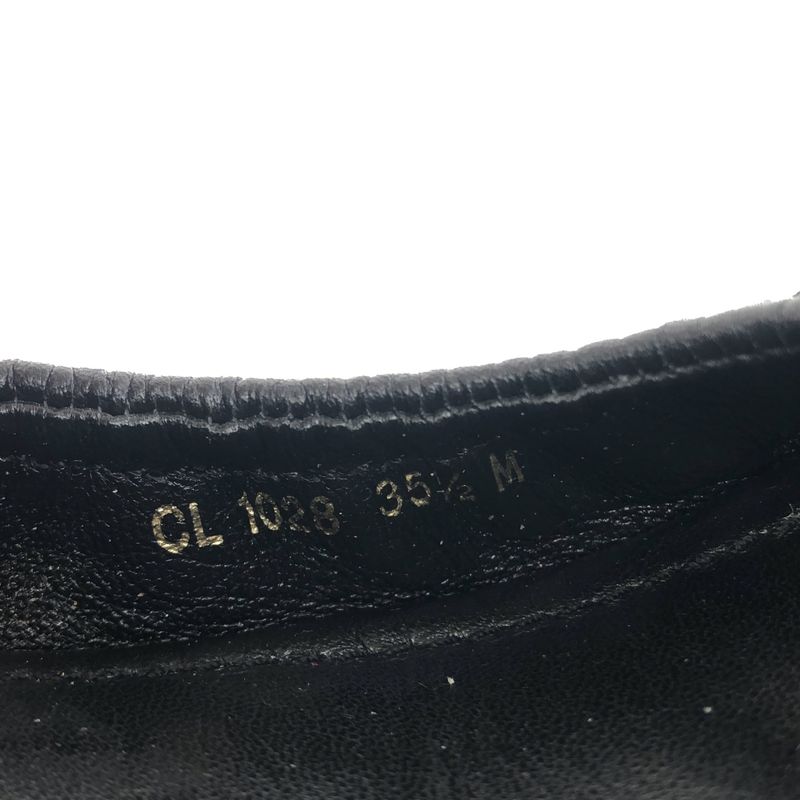 Louis Vuitton Tassel Driving Ballet Shoes Cl1028 Black 35 1 2