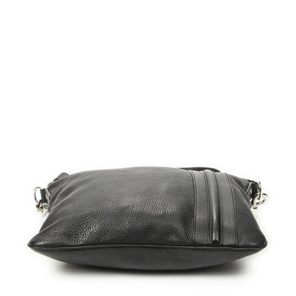 Gucci Large Flap Messenger Black Grain Calfskin Leather — view 6