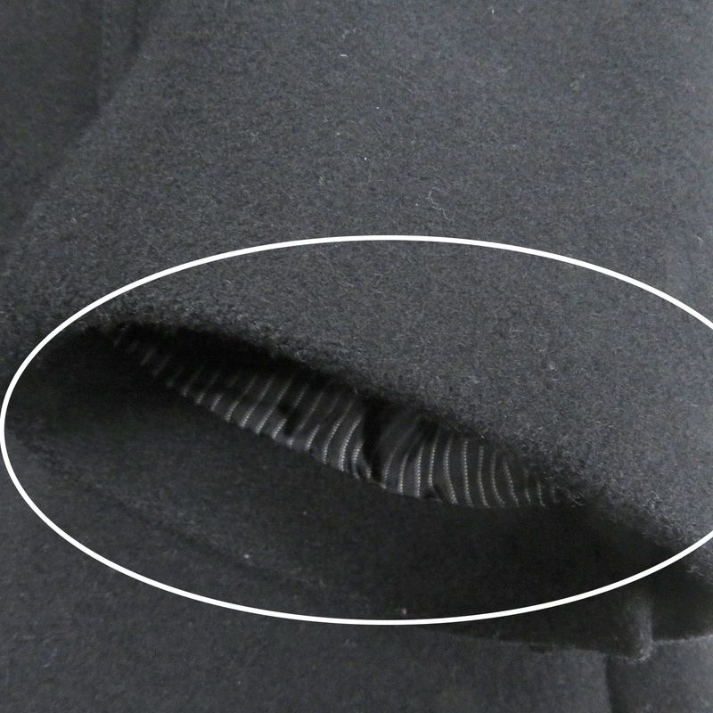 DIOR Homme DIOR Homme 9h313180035 Wool Wrapped Coat Chester Coat Black 44 Made