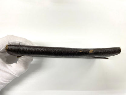 Louis Vuitton Monogram Pochette Portmonnais Cles Di Long Wallet M61725 Brown