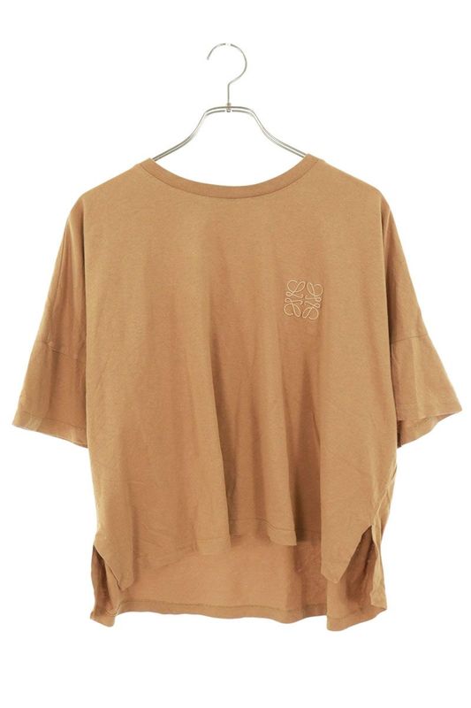 Loewe S359341xa4 Anagram Logo Cropped T-shirt Women's S