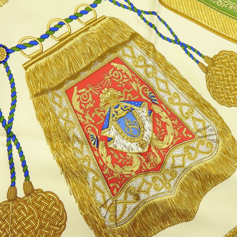 Hermes Scarf Carré 90 Silk Multicolor Fashionable Poste Et Cavalerie Saber