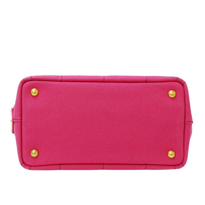 Prada Bag Women's Brand Handbag Shoulder Bag 2way Canvas Canapa Mini Pink