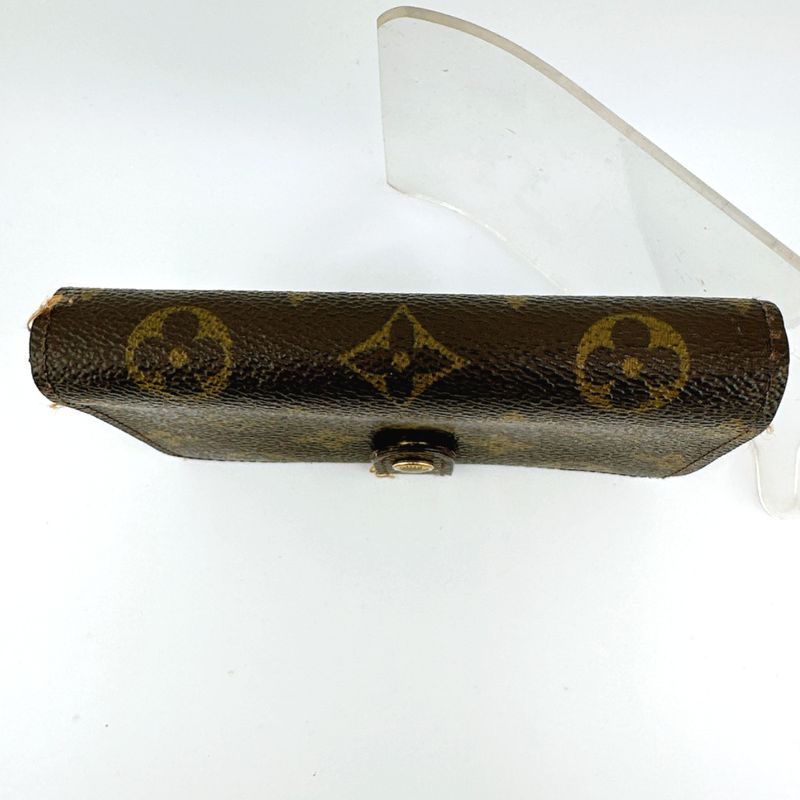 Louis Vuitton M61663 Monogram Wallet With Credit Card Pocket Porte Monet Vieux