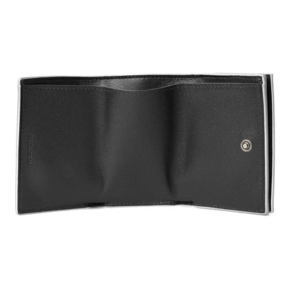 Balenciaga Trifold Wallet In Silver Essentials
