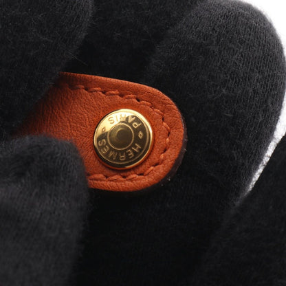 Hermes Charm Nomad Leather Glove Holder Orange — view 5