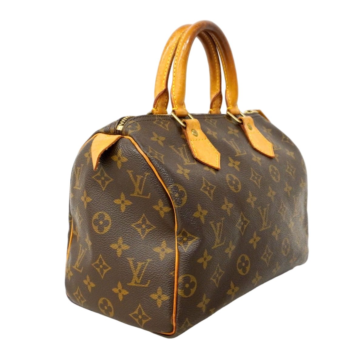 Louis Vuitton Handbag Monogram Speedy 25 Brown — view 2