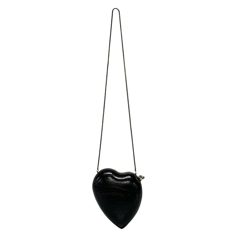 Saint Laurent Paris Shoulder Bag Love Box 466212 Black Heart / Gusset / Shape