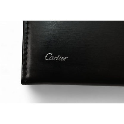Cartier Card Case Business Holder Pass Pasha Calf — view 5