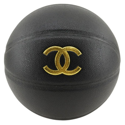 Chanel Basketball Black Rubber Black/gold _ Miscellaneous