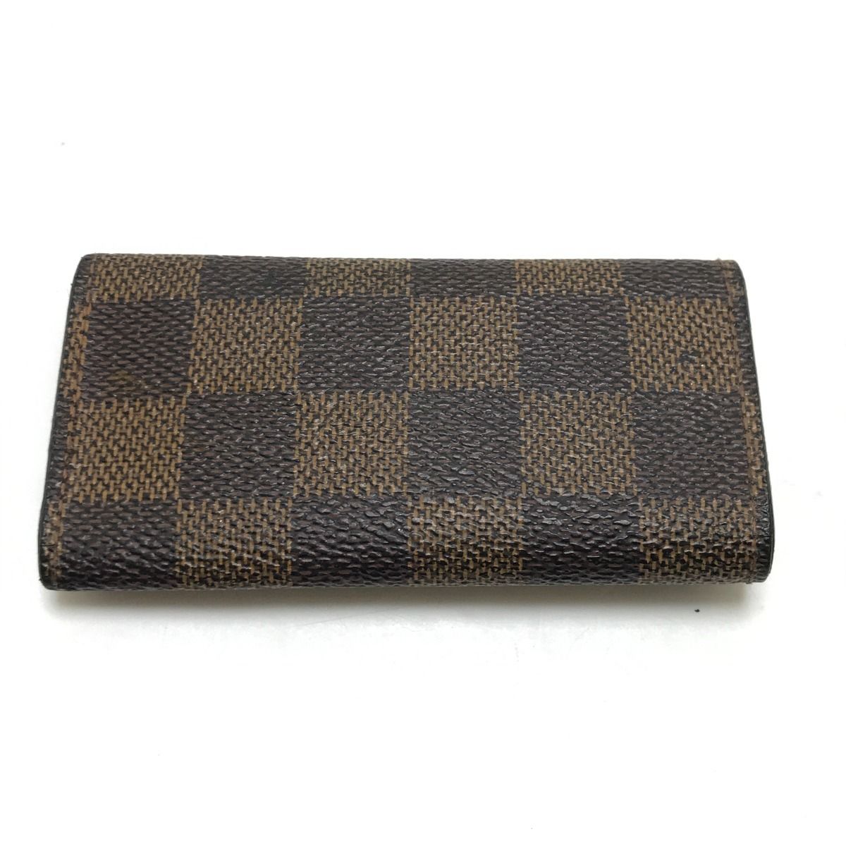 Louis Vuitton Key Case Damier Multicles 4 with Initials