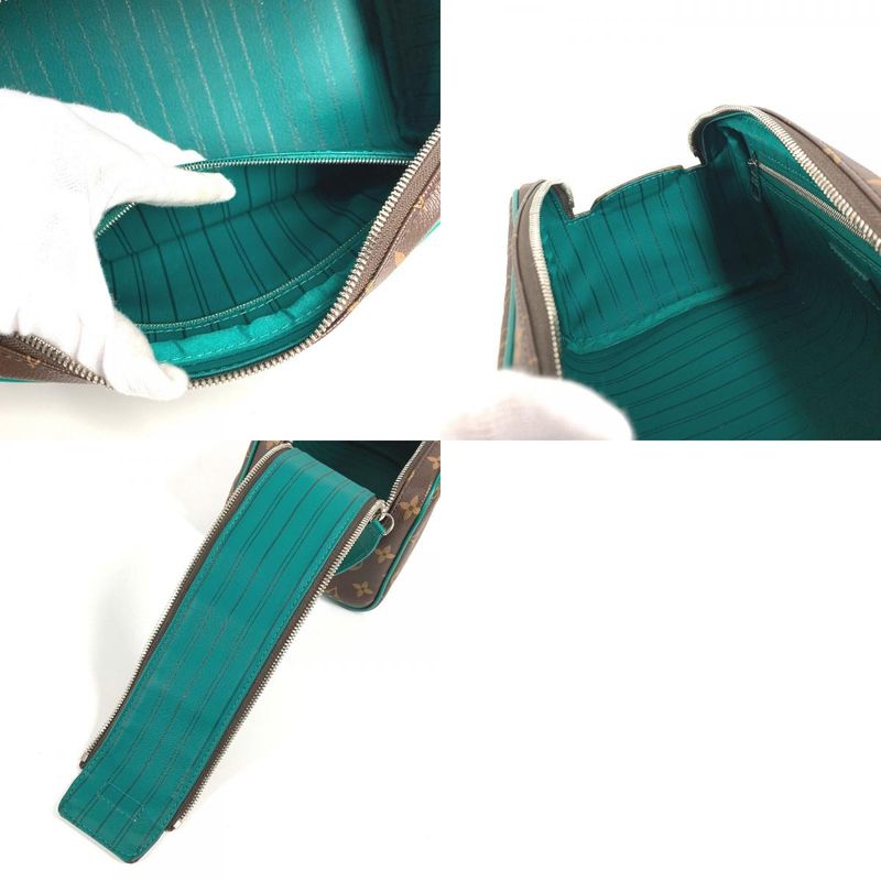 Louis Vuitton Second Bag Dopp Kit Dopp Kit M12639 Monogram Macassar Canvas