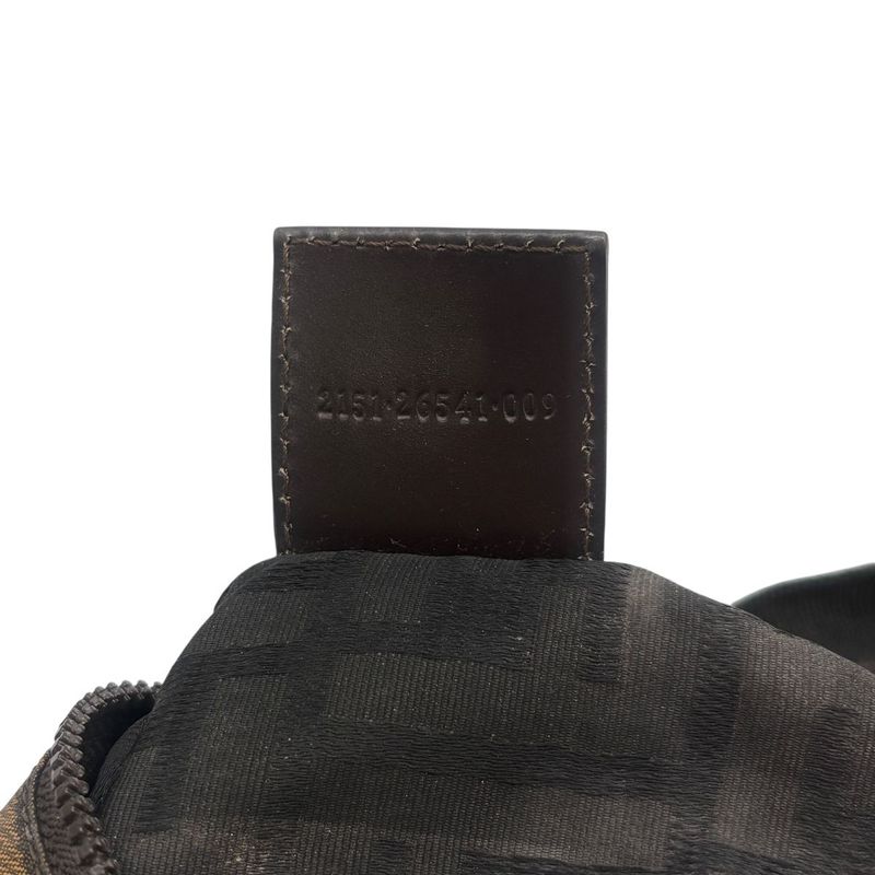 3406 Fendi Mini Handbag 2151-26541-009 Zucca Pattern Brown Second Hand