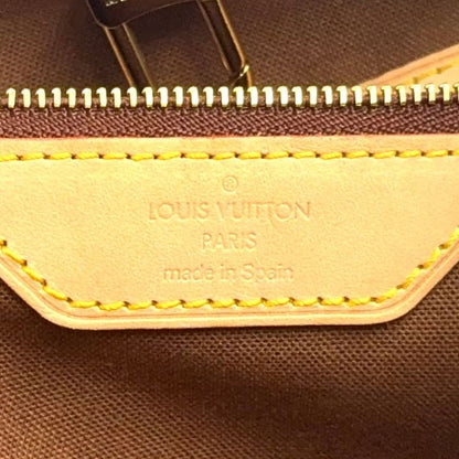 Louis Vuitton Batignolles Vertical Monogram Leather X PVC Brown Tote Bag M51153