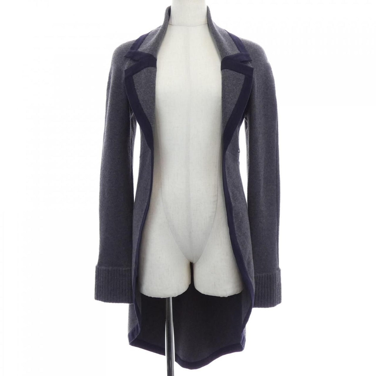 Chanel Coat Gray 34