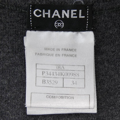Chanel Coat Gray 34 — view 4