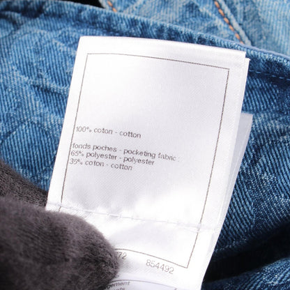 Chanel Dress Lion Button Camellia Cotton — view 4
