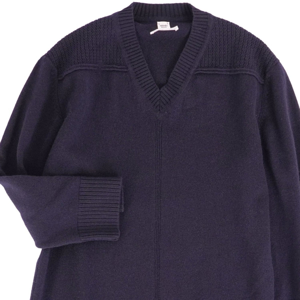Hermes Knit Dress Long Sleeve Cashmere — view 2