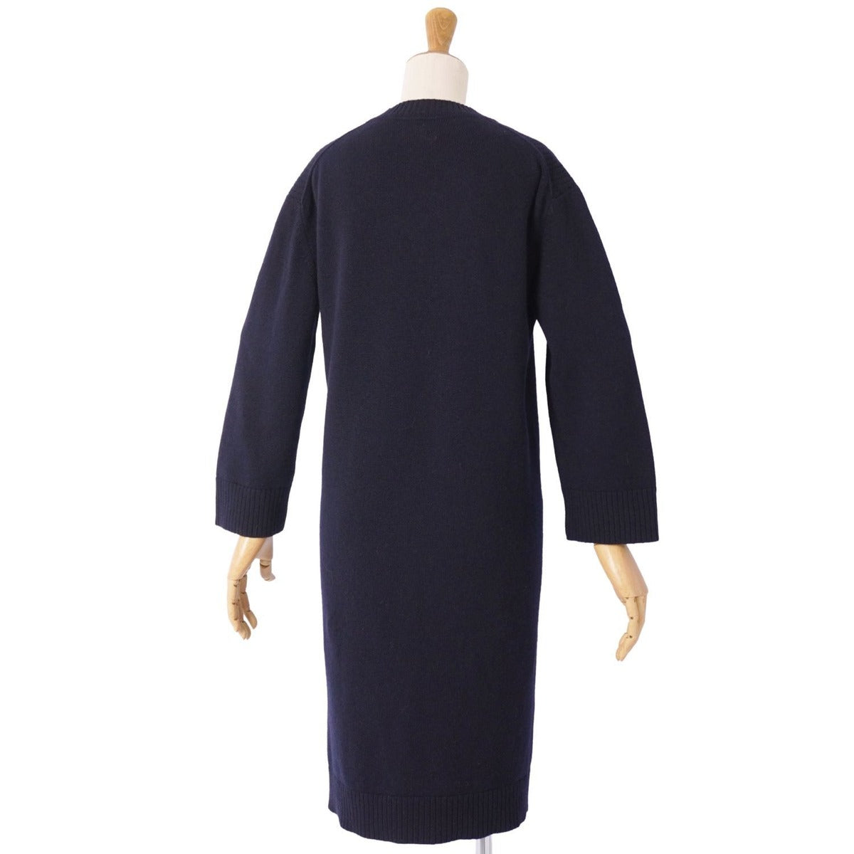 Hermes Knit Dress Long Sleeve Cashmere — view 5