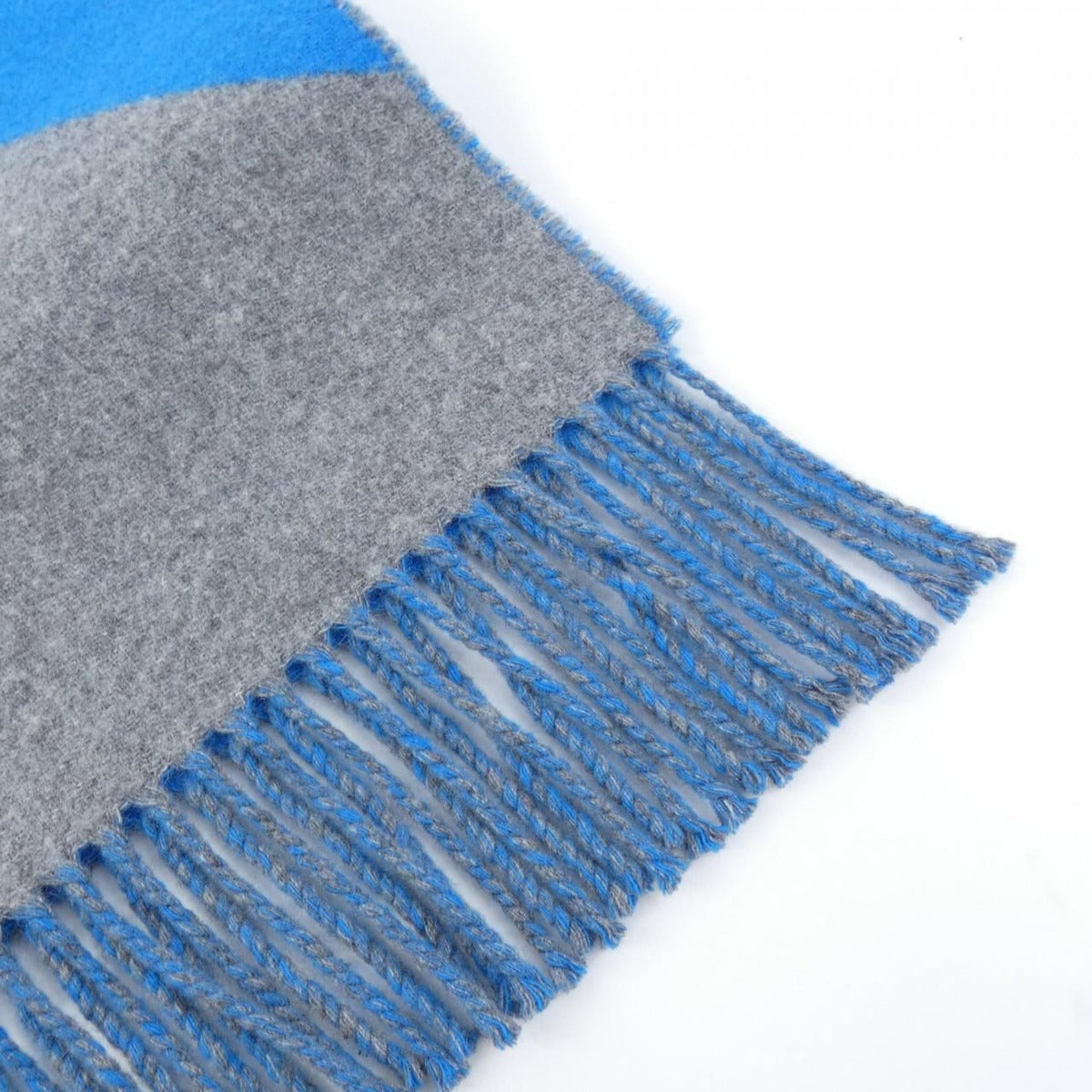 Hermes Recto Verso Scarf Gray Blue — view 2