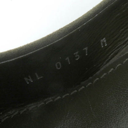 Louis Vuitton Heartbreaker Line Suede Pumps Khaki Gold Hardware 37 With Box