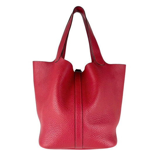 Hermes Handbag Picotin Lock PM 22 Rouge Kazak
