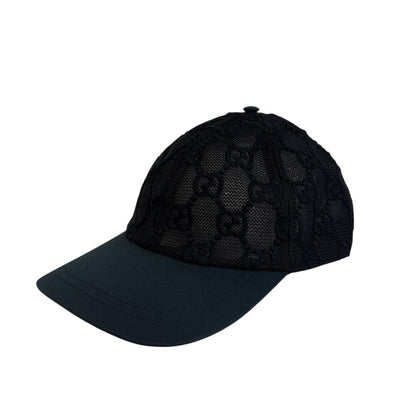 Gucci Hat Cap Nylon Black