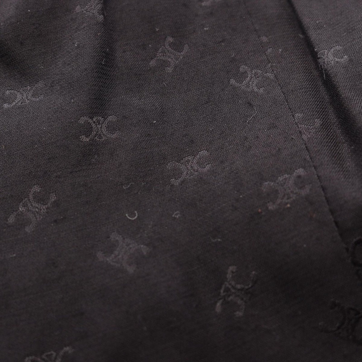 Celine Tweed Black Wool Jacket — view 5