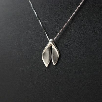 Tiffany & Co Tiffany & Co Vintage Necklace Whaletail Leaf Star Ring Silver