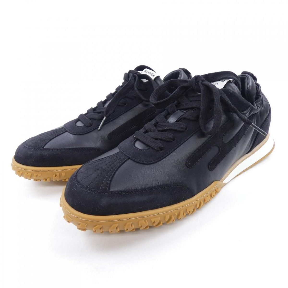 Hermes Jet Sneakers Black — view 3