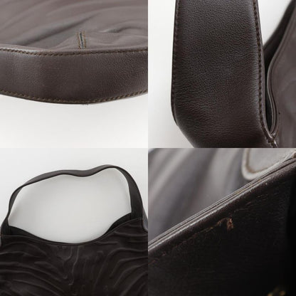 Cartier Panthère Panther Leather Brown Women's Shoulder Bag