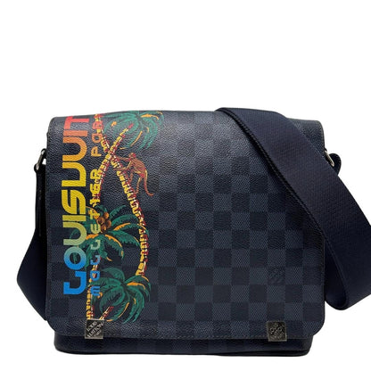 Louis Vuitton District PM Damier Cobalt Shoulder Bag