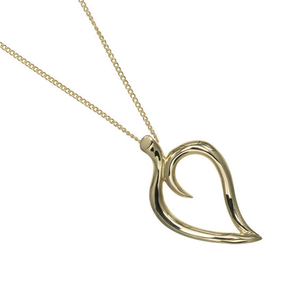 Tiffany & Co Leaf 18K Yellow Gold Necklace