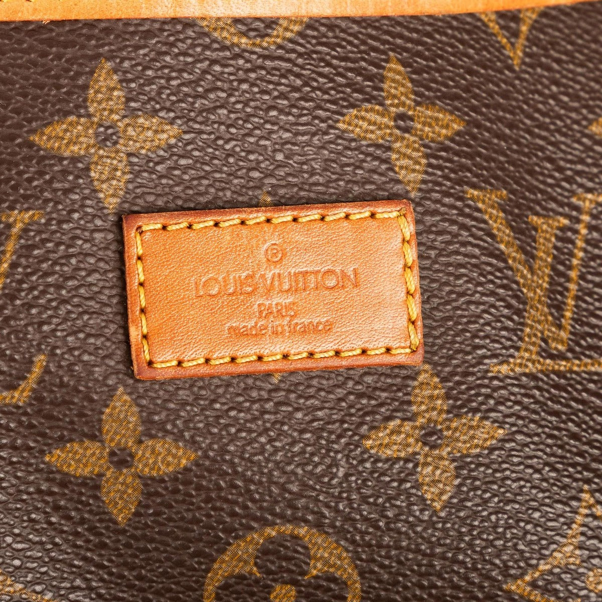 Louis Vuitton Saumur Brown Monogram Canvas Shoulder Bag — view 10