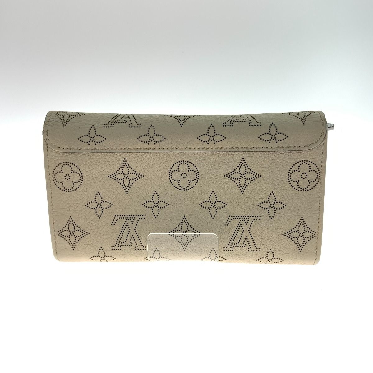 Louis Vuitton Mahina Hina Portefeuille Iris M60177 Women's Bifold Long Wallet