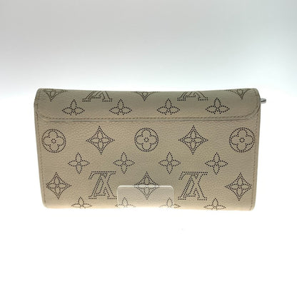 Louis Vuitton Mahina Hina Portefeuille Iris M60177 Women's Bifold Long Wallet