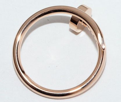 Cartier Rings 18K Pink Gold Juste Un Clou Ring SM B42258