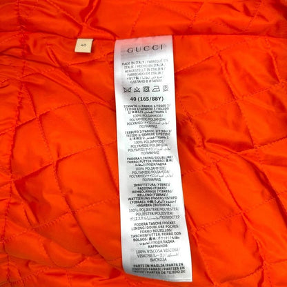 Gucci Cruise 2024 25 Collection Ma-1 Flared Padded Coat Flared Padded Long Coat