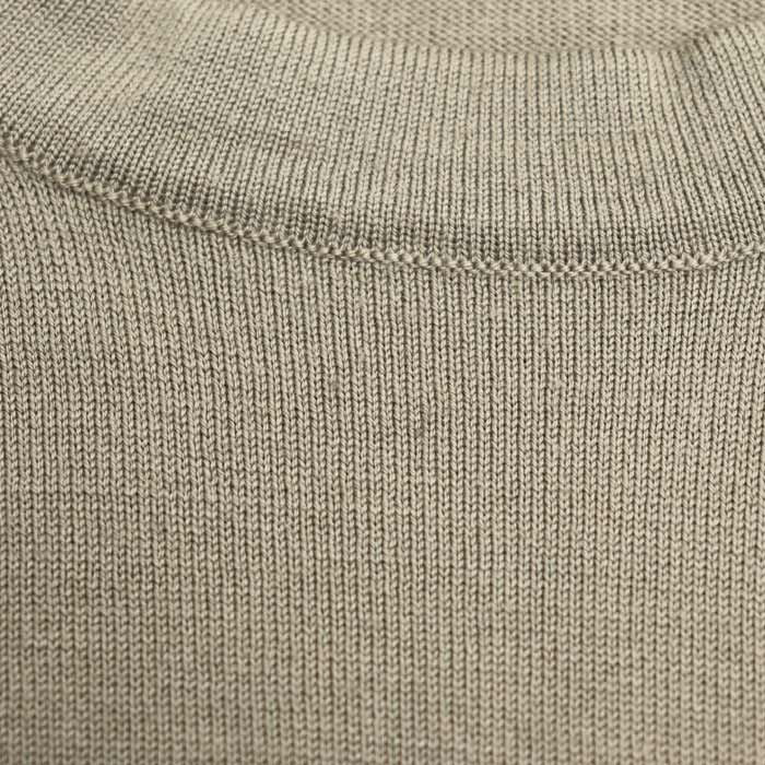Hermes Long Sleeve Crew Neck Knit Grey M Men's Preowned