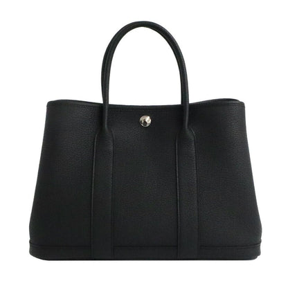 Hermes Garden Party 30 Negonda Manufactured Black Tote Handbag Female
