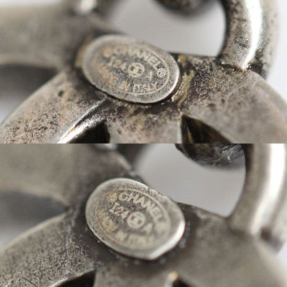 Chanel Metal Coco Mark Hoop Earrings Abd772 Ladies Pre-owned